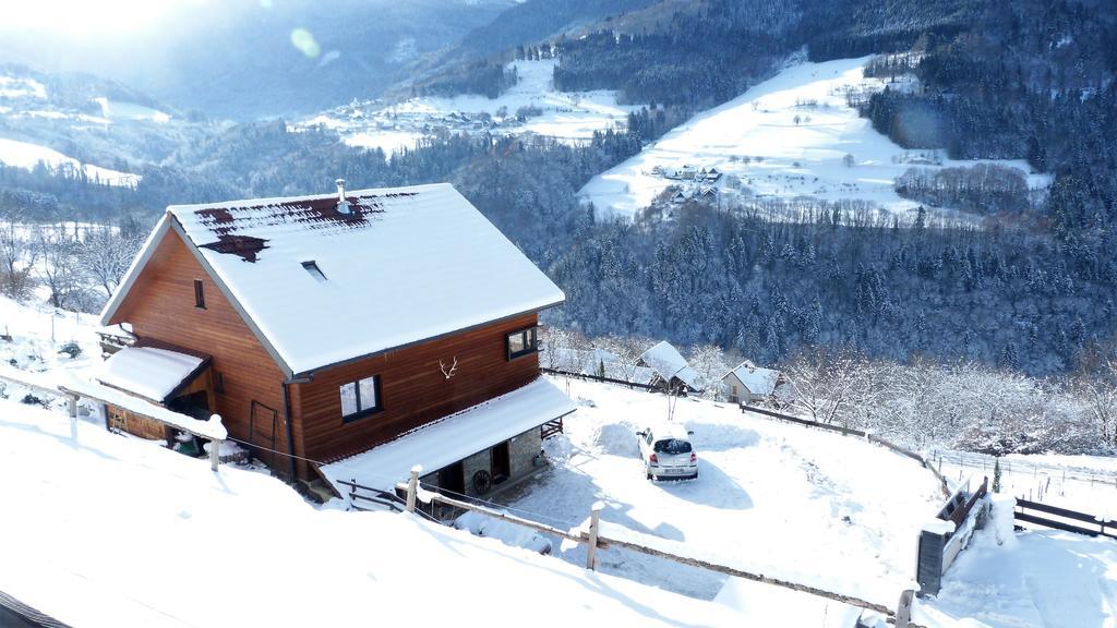 Gite Le Cerf De Belledonne Sainte-Agnès المظهر الخارجي الصورة